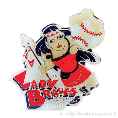 Metal Lapel Pin, Custom is Welcome